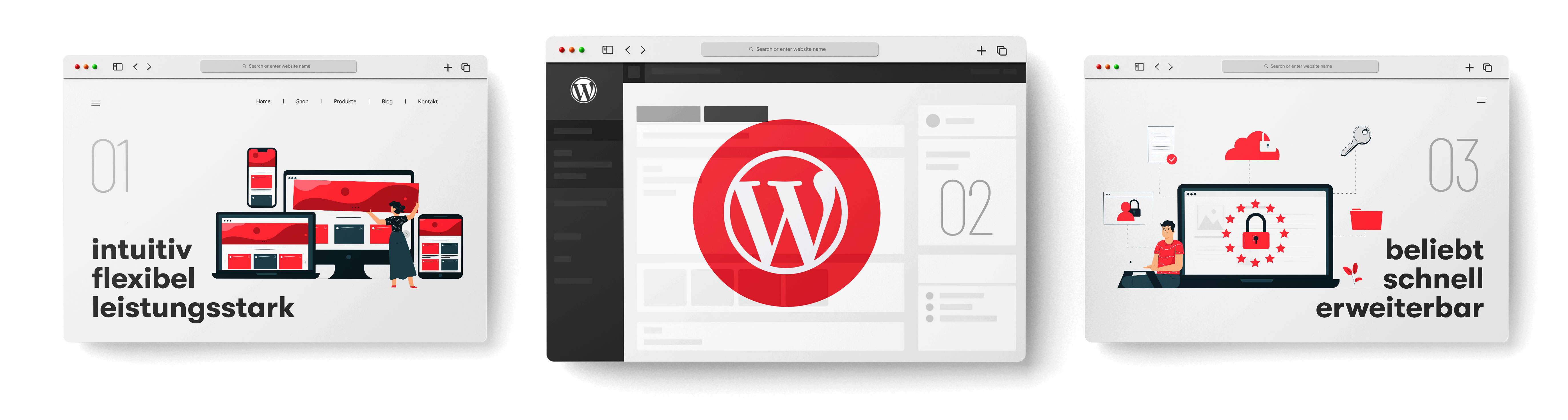 Screendesign Wordpress