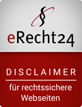 eRecht24 Rechtssichere Webseiten