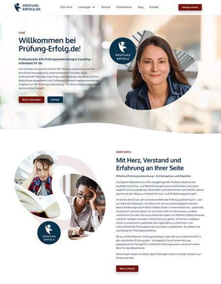 Website Prüfung & Erfolg von Nadine Jungfleisch